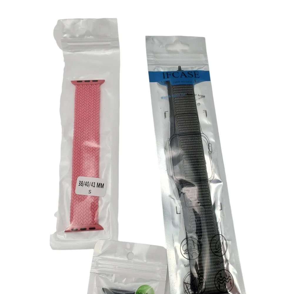 Lot of 9 Sport Watch Bands 38/40/41 mm Variety Mixed